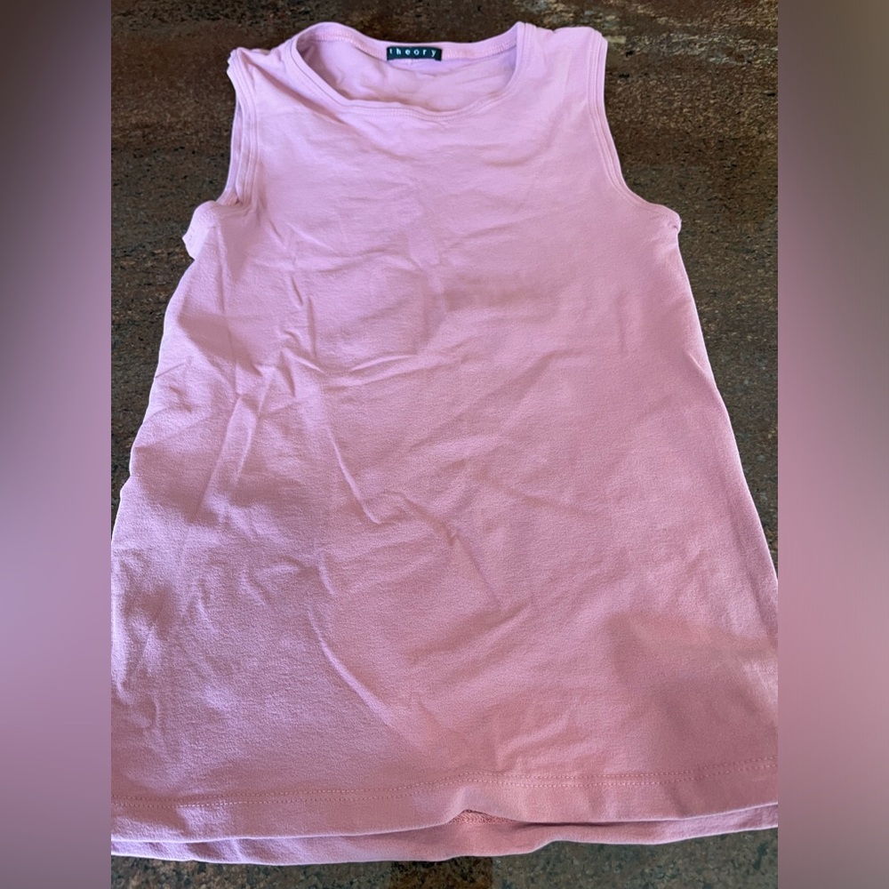 Theory Pink mauve Tank Top
